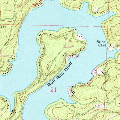 United States Geological Survey Green Bay Terrace, MO (1959, 24000-Scale) digital map
