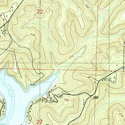 United States Geological Survey Green Bay Terrace, MO (1983, 24000-Scale) digital map