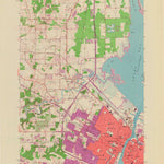 United States Geological Survey Green Bay West, WI (1954, 24000-Scale) digital map