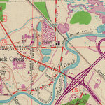 United States Geological Survey Green Bay West, WI (1954, 24000-Scale) digital map