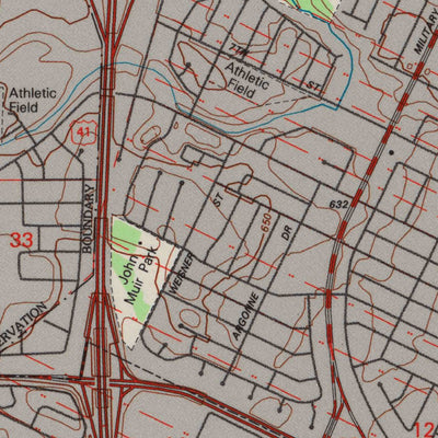 United States Geological Survey Green Bay West, WI (1992, 24000-Scale) digital map