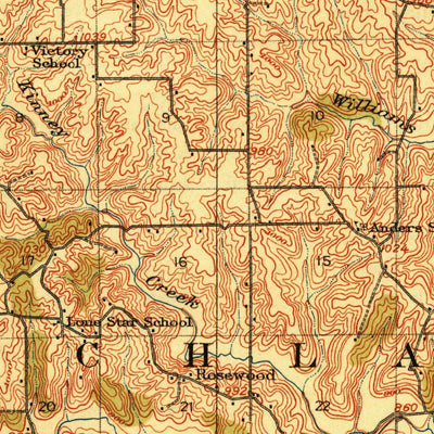 United States Geological Survey Green City, MO (1914, 62500-Scale) digital map
