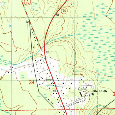 United States Geological Survey Green Cove Springs, FL (1991, 24000-Scale) digital map