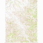 United States Geological Survey Green Creek, MT (1966, 24000-Scale) digital map