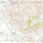 United States Geological Survey Green Creek, MT (1966, 24000-Scale) digital map