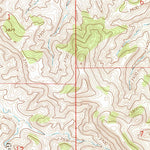 United States Geological Survey Green Creek, MT (1966, 24000-Scale) digital map