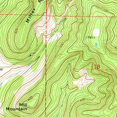 United States Geological Survey Green Forest, AR (1972, 24000-Scale) digital map