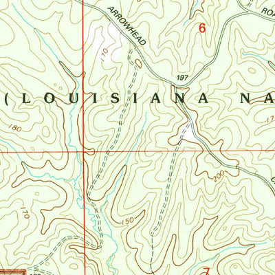 United States Geological Survey Green Gables, LA (2003, 24000-Scale) digital map
