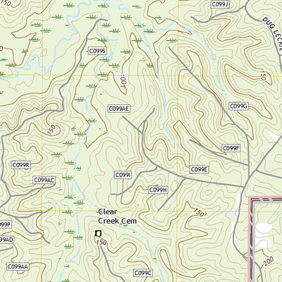 United States Geological Survey Green Gables, LA (2020, 24000-Scale) digital map