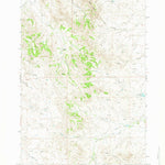 United States Geological Survey Green Hill, WY (1971, 24000-Scale) digital map