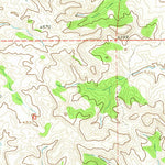 United States Geological Survey Green Hill, WY (1971, 24000-Scale) digital map