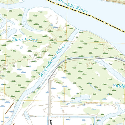 United States Geological Survey Green Island, IA (2022, 24000-Scale) digital map