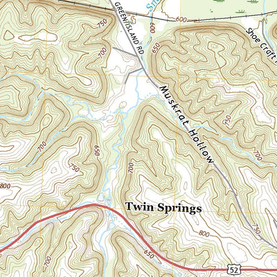 United States Geological Survey Green Island, IA (2022, 24000-Scale) digital map