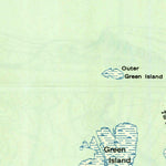 United States Geological Survey Green Island, NC (1950, 24000-Scale) digital map
