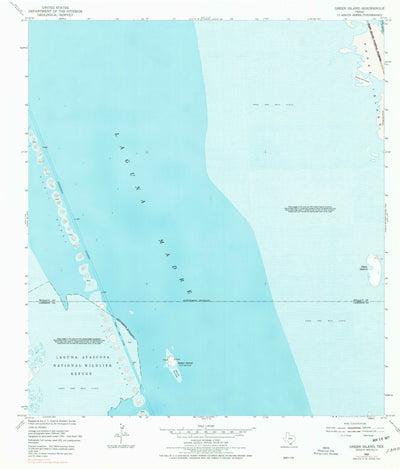 United States Geological Survey Green Island, TX (1952, 24000-Scale) digital map