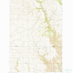United States Geological Survey Green Knob, ID (1990, 24000-Scale) digital map