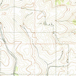United States Geological Survey Green Knob, ID (1990, 24000-Scale) digital map