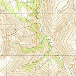United States Geological Survey Green Knob, ID (1990, 24000-Scale) digital map