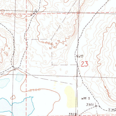 United States Geological Survey Green Lake, NE (1989, 24000-Scale) digital map