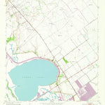 United States Geological Survey Green Lake, TX (1952, 24000-Scale) digital map