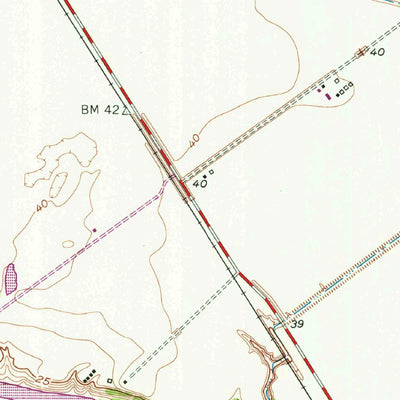 United States Geological Survey Green Lake, TX (1952, 24000-Scale) digital map