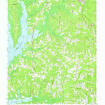 United States Geological Survey Green Level, NC (1973, 24000-Scale) digital map
