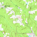 United States Geological Survey Green Level, NC (1973, 24000-Scale) digital map