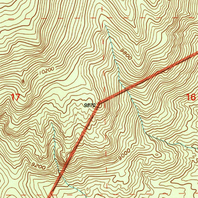 United States Geological Survey Green Mountain, CO (1994, 24000-Scale) digital map