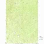 United States Geological Survey Green Mountain, ID (1966, 24000-Scale) digital map