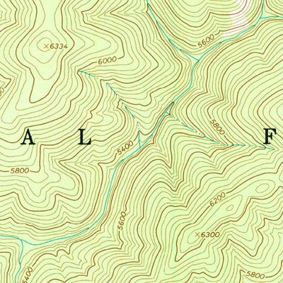 United States Geological Survey Green Mountain, ID (1966, 24000-Scale) digital map