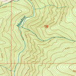 United States Geological Survey Green Mountain, ID (1995, 24000-Scale) digital map