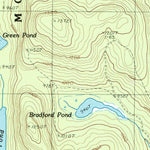 United States Geological Survey Green Mountain, ME (1986, 24000-Scale) digital map