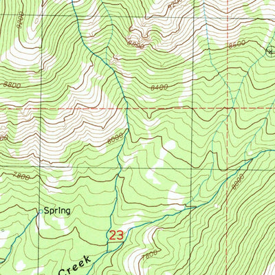 United States Geological Survey Green Mountain, NV (1985, 24000-Scale) digital map