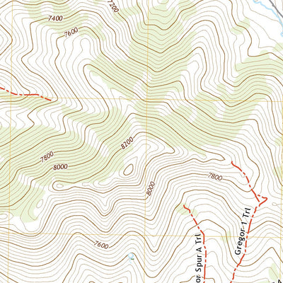 United States Geological Survey Green Mountain, NV (2021, 24000-Scale) digital map