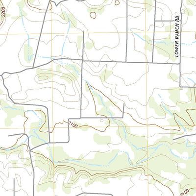 United States Geological Survey Green Mountain, TX (2022, 24000-Scale) digital map