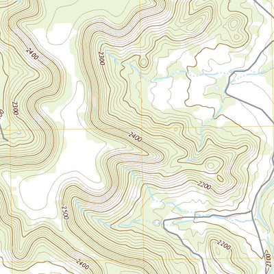 United States Geological Survey Green Mountain, TX (2022, 24000-Scale) digital map