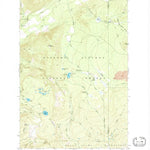 United States Geological Survey Green Mountain, WA (1970, 24000-Scale) digital map