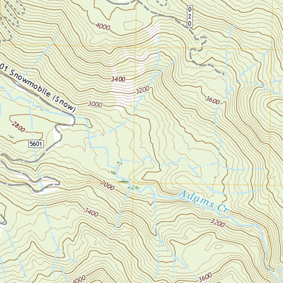 United States Geological Survey Green Mountain, WA (2020, 24000-Scale) digital map