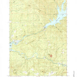 United States Geological Survey Green Peter, OR (1984, 24000-Scale) digital map
