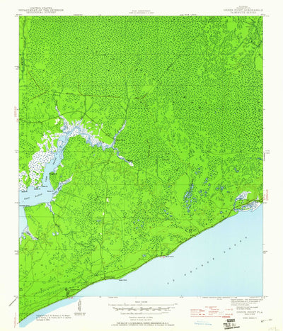 Green Point, FL (1944, 24000-Scale) Map by United States Geological ...