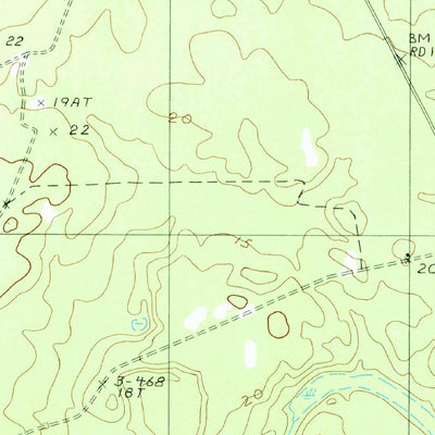 United States Geological Survey Green Pond, SC (1988, 24000-Scale) digital map
