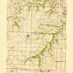 United States Geological Survey Green Ridge, MO (1948, 62500-Scale) digital map