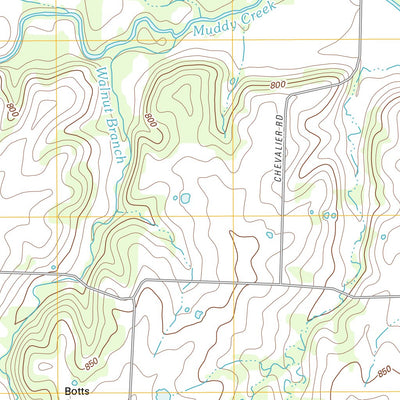United States Geological Survey Green Ridge North, MO (2011, 24000-Scale) digital map