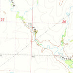 United States Geological Survey Green Ridge South, MO (1973, 24000-Scale) digital map