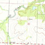 United States Geological Survey Green Ridge South, MO (1973, 24000-Scale) digital map
