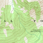 United States Geological Survey Green River Lakes, WY (1968, 24000-Scale) digital map