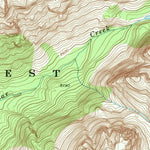 United States Geological Survey Green River Lakes, WY (1968, 24000-Scale) digital map