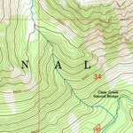 United States Geological Survey Green River Lakes, WY (1991, 24000-Scale) digital map