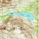 United States Geological Survey Green River Lakes, WY (1991, 24000-Scale) digital map