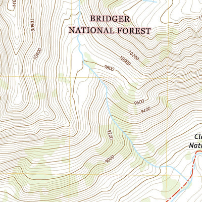 United States Geological Survey Green River Lakes, WY (2021, 24000-Scale) digital map